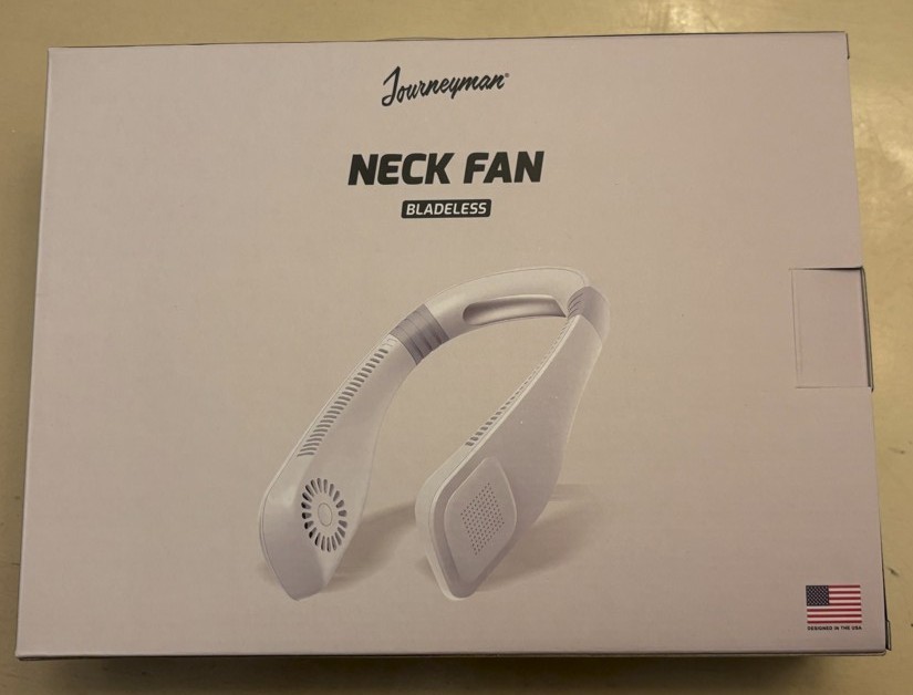 Portable Neck Fan by Journeyman
