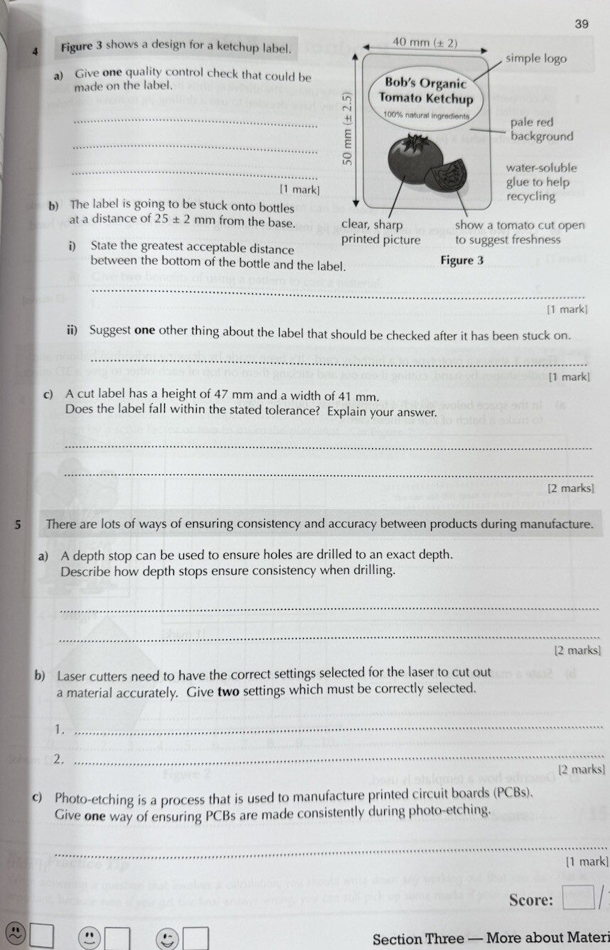 CGP GCSE AQA (Grade 9-1) Design and Technology revision guide