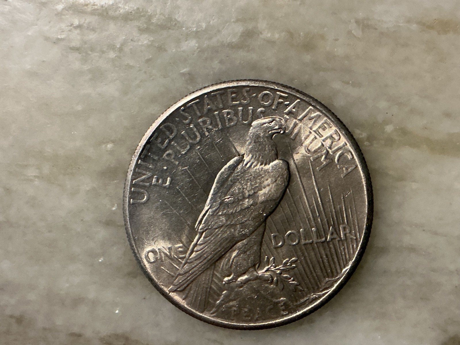 1928 Silver Peace Dollar BU