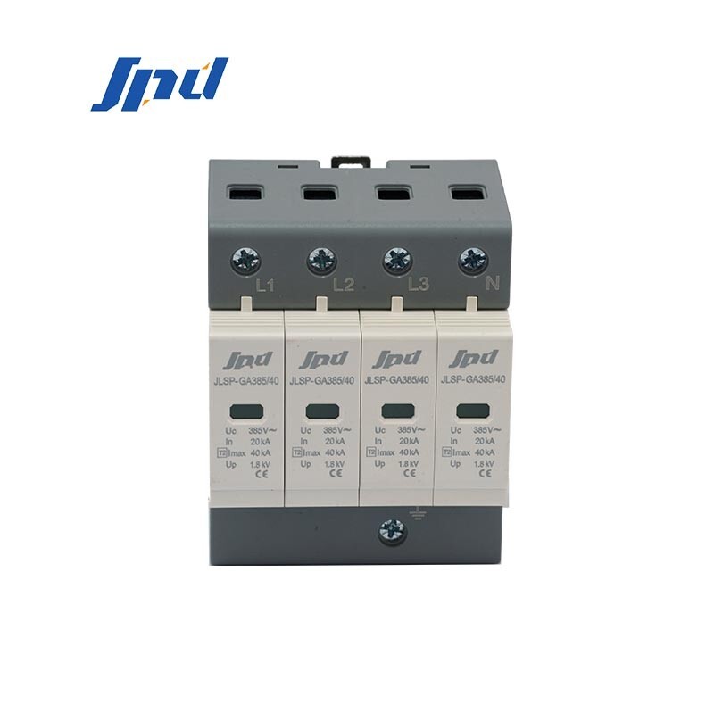 SPD factory Jinli 4 poles ac spd 385V 40kA surge protection device