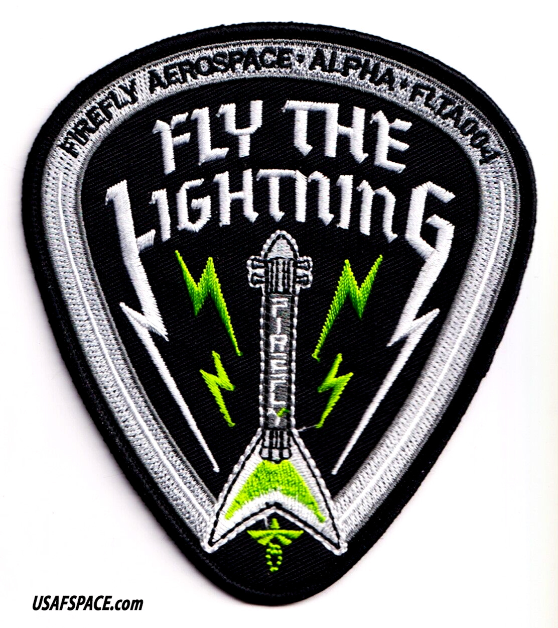 Authentic FIREFLY Alpha FLT-4 -Fly the Lightning-USSF ESA SATELLITE DEMO PATCH