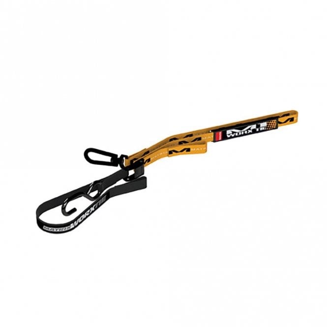 Matrix MX Motocross Bike M1 Worx 1" Tie Down Straps - Orange