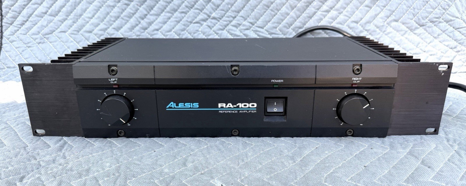 Alesis RA-100 Reference Amplifier for Rack Mount + Power Cord ,Price Is For (1)