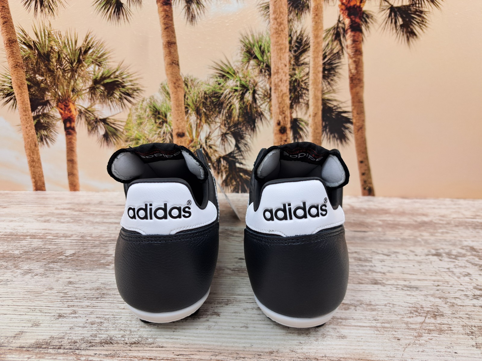 Adidas Copa Mundial Leather Soccer Cleats Black White Men's Size 5.5 NEW