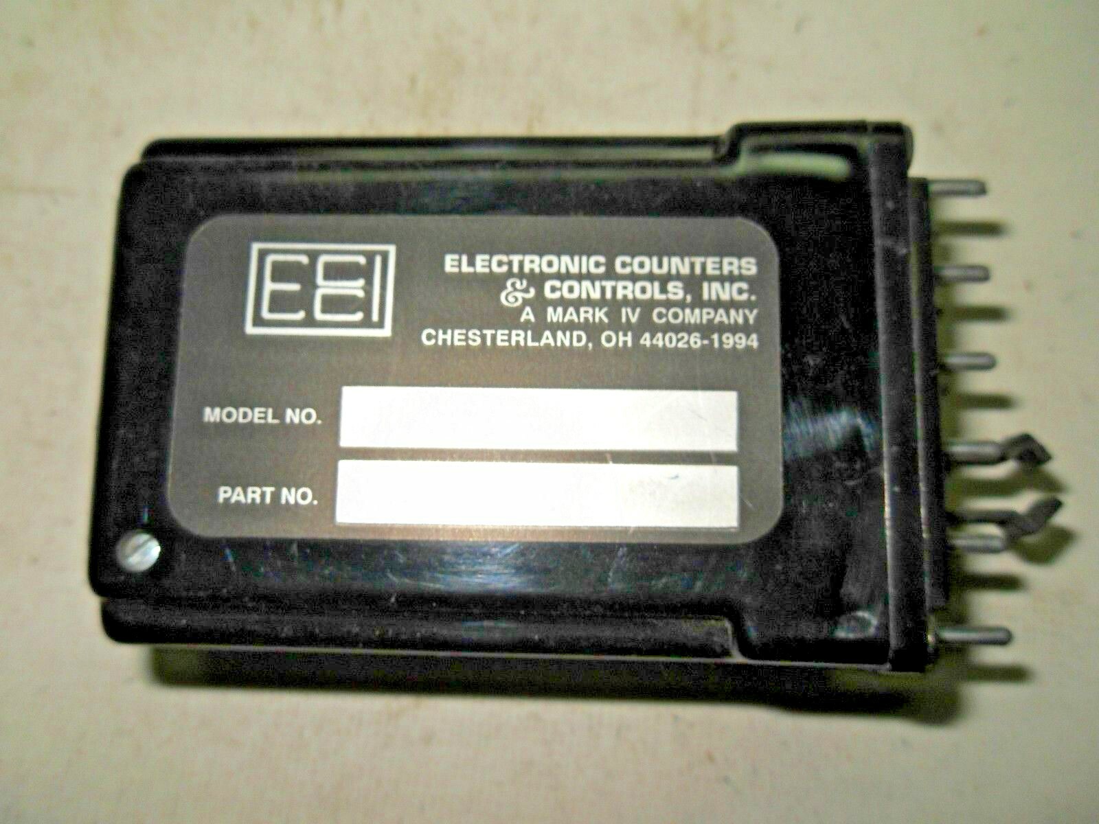 1 ELECTRONIC COUNTERS & CONTROLS MFV915 COUNTER
