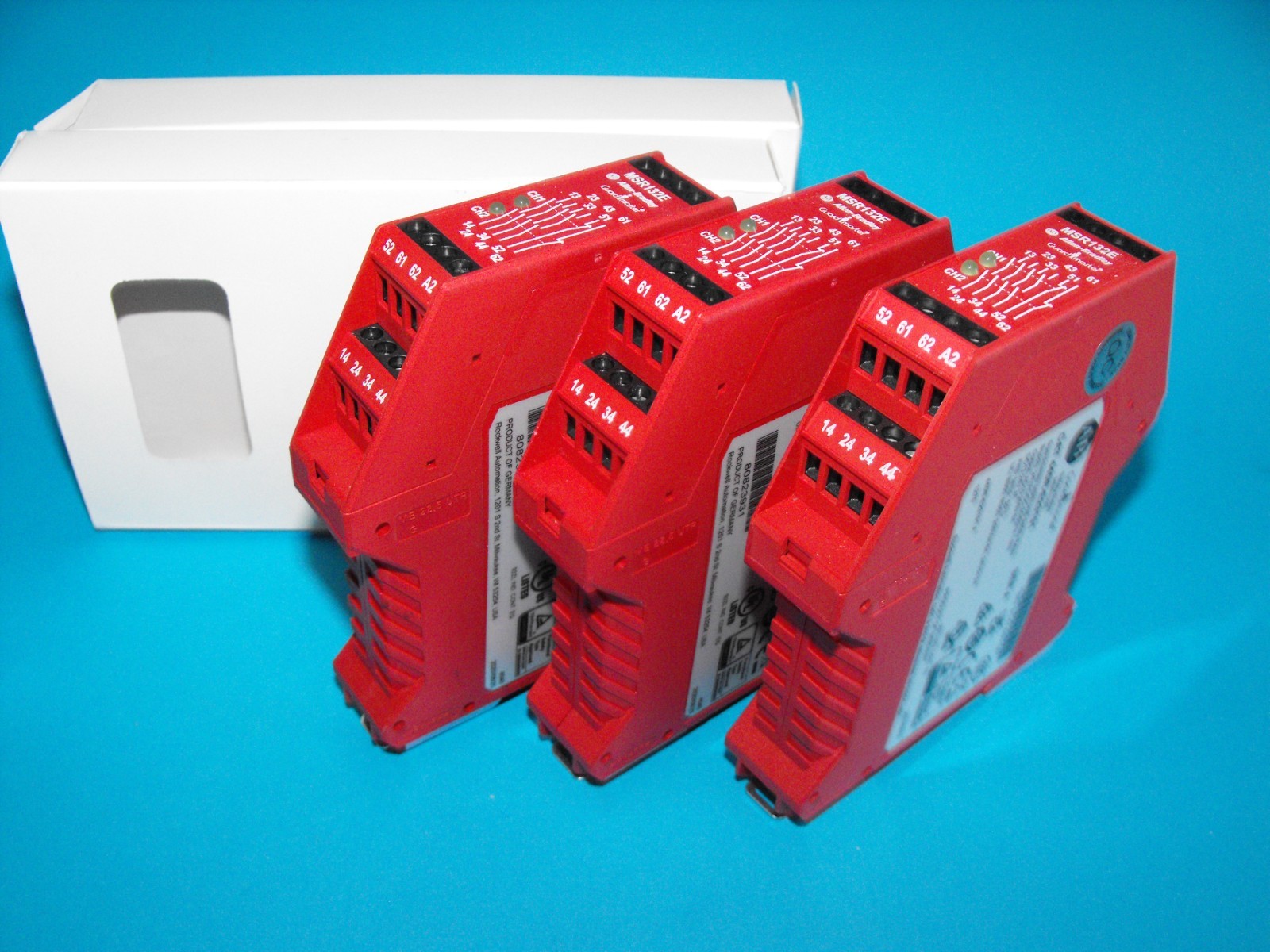 Allen Bradley MSR132E.440R-E23191/SER.A.Guardmaster Safety Relay .USED
