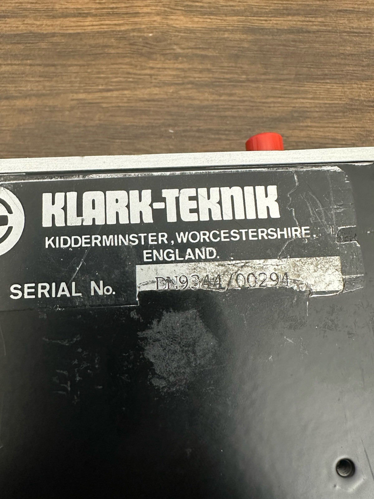 Klark Teknik DN9344 Slave Helix Digital Equalizer Graphic EQ 4-Ch UNTESTED
