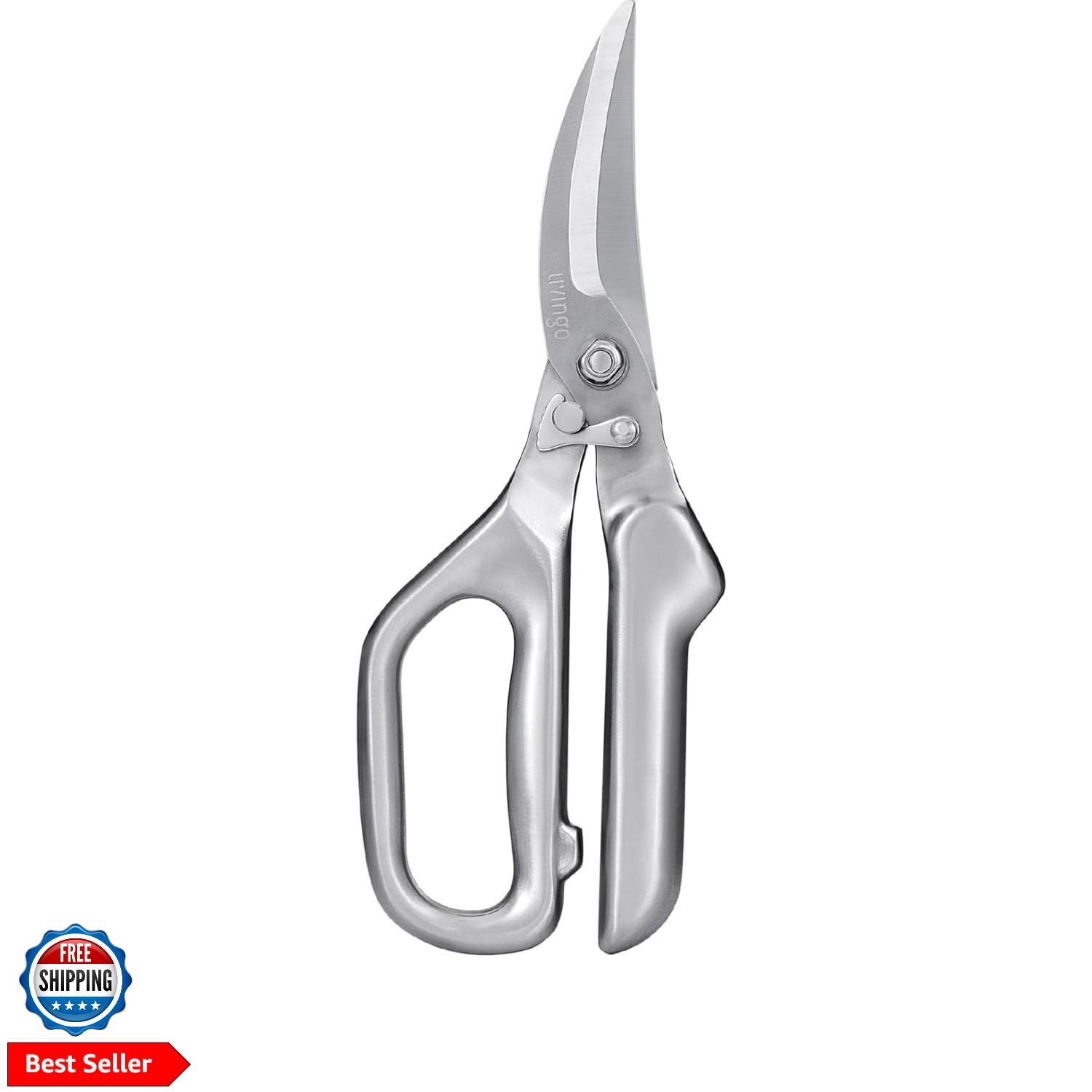 Kitchen Scissors - Heavy Duty Poultry Shears Sharp Cutting Food Chicken Bone ...