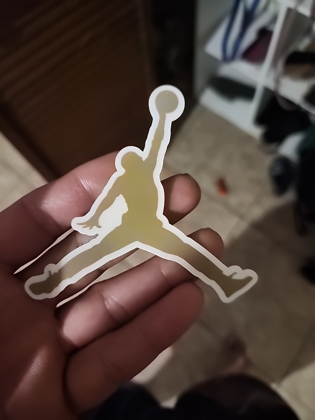 Air Jordan Jumpman Gold Logo 3.5" Air Jordan Flight