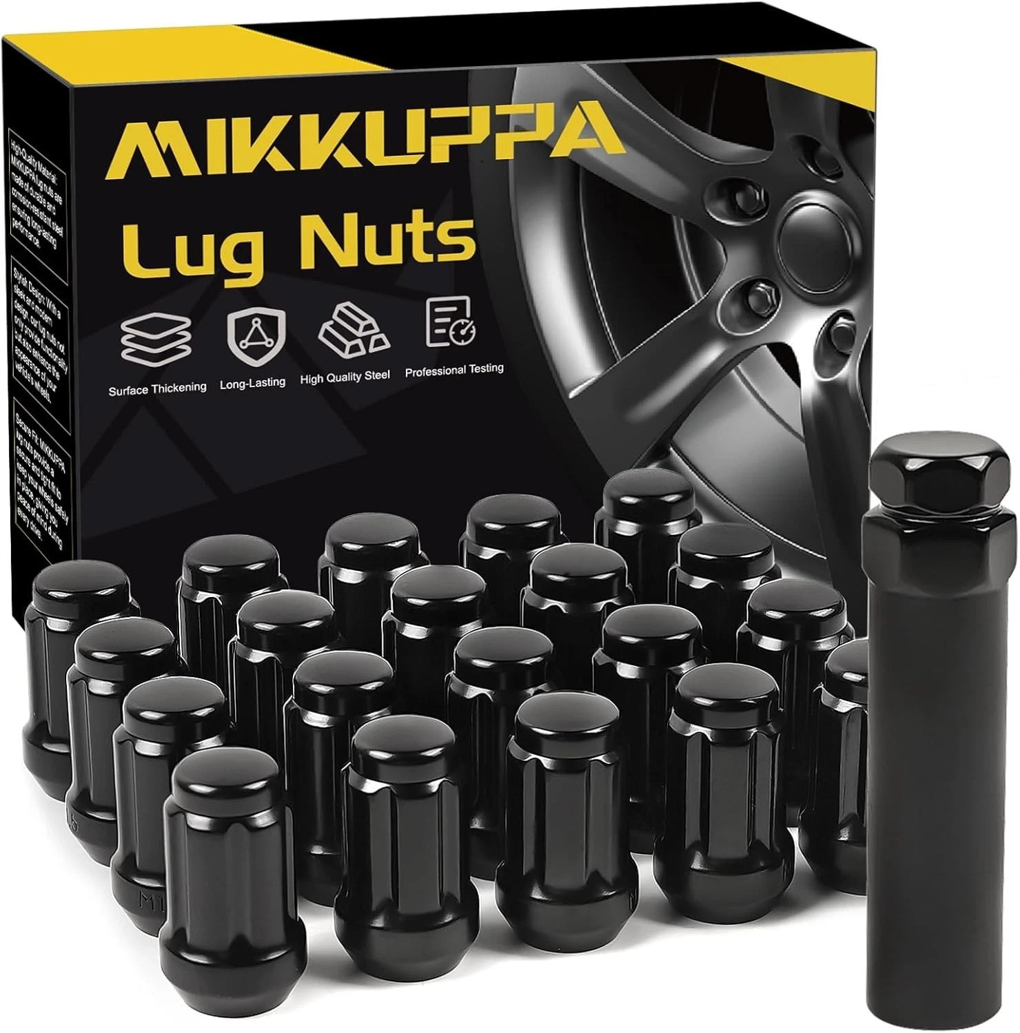Tuercas de rueda M12x1,5 repuesto para Chevy Impala, Honda Accord/CRV/Civic/Pilo