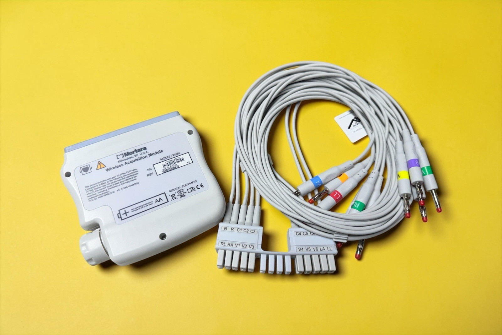 Mortara ECG Wireless Acquisition Module (WAM) For ELI 230/250c/280/380/150c New
