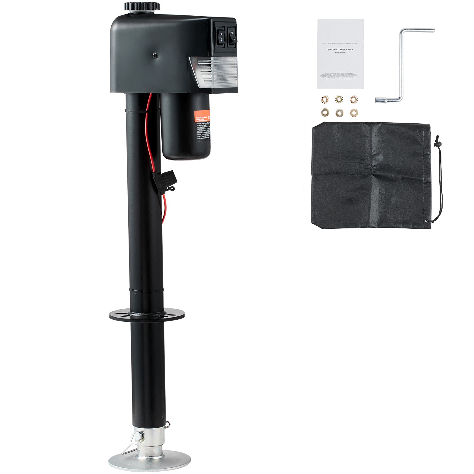 Uimoso Electric Trailer Jack 3500 lbs Power Tongue Jack for RV Trailer & Camper