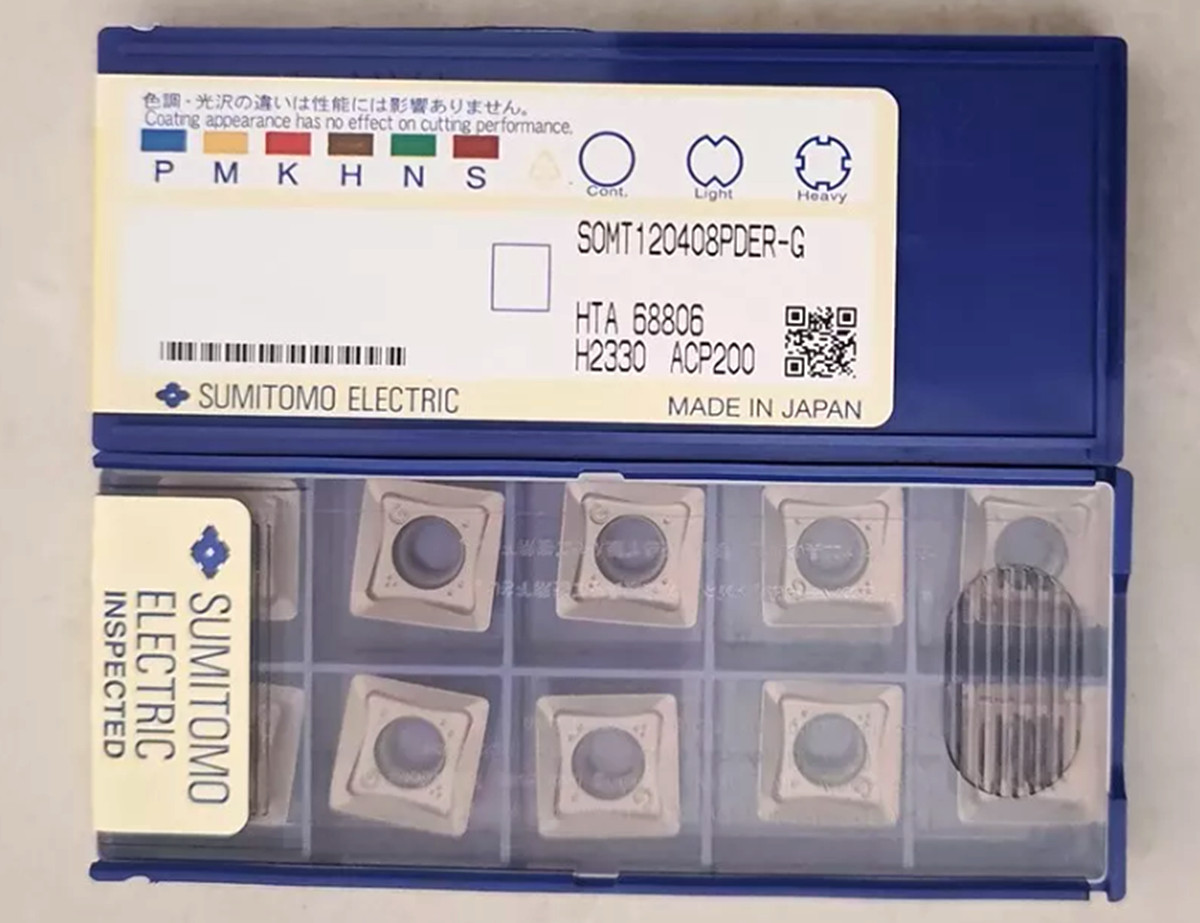 10PCS/New In Box SUMITOMO SOMT120408PDER-G ACP200 CNC Blade
