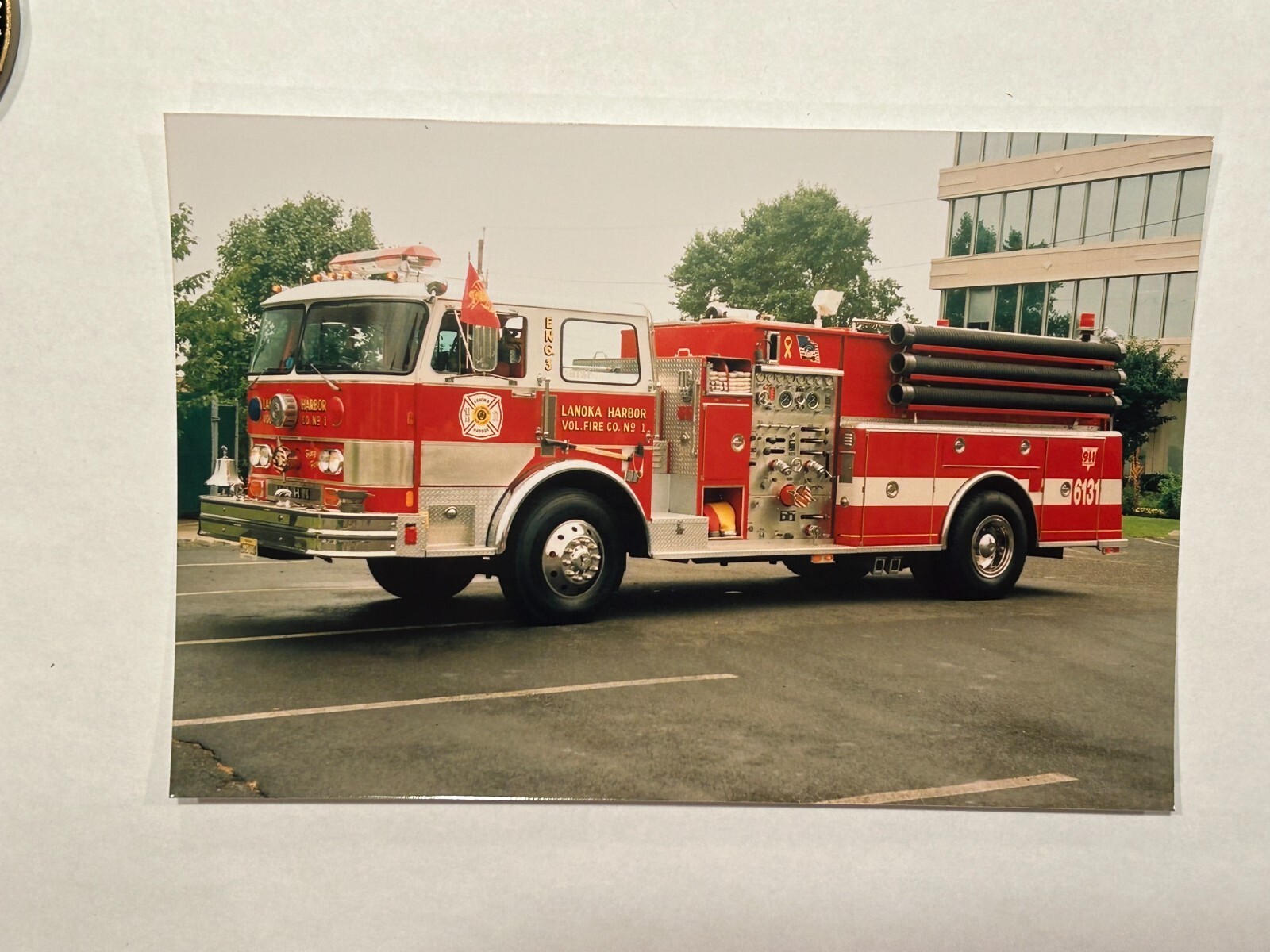 Lanoka Harbor NJ 1978 Hahn pumper Fire Apparatus Photo A51