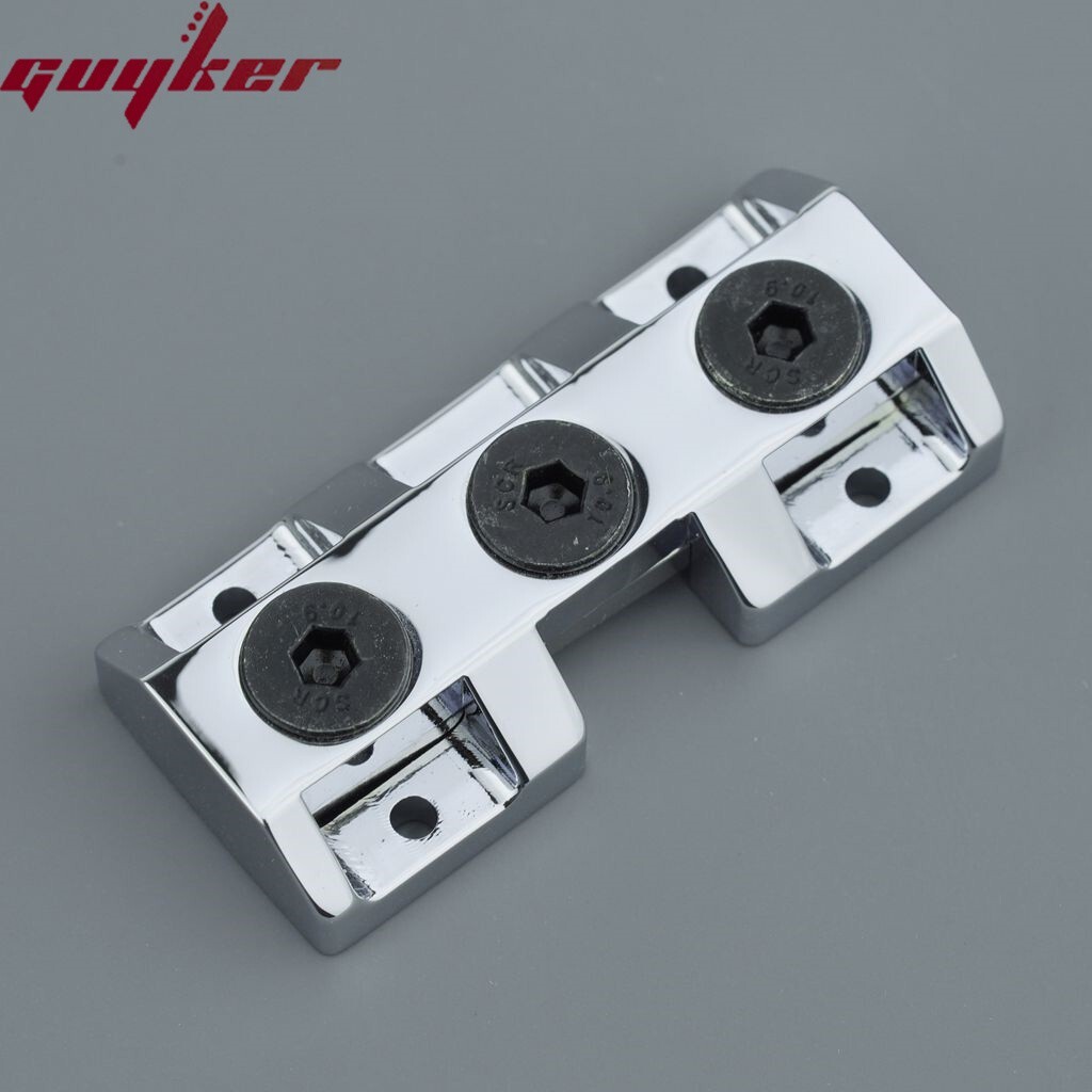 1 PCS Locking Clamp for Guitar, Behind the Nut, With Screws CNC Processing
