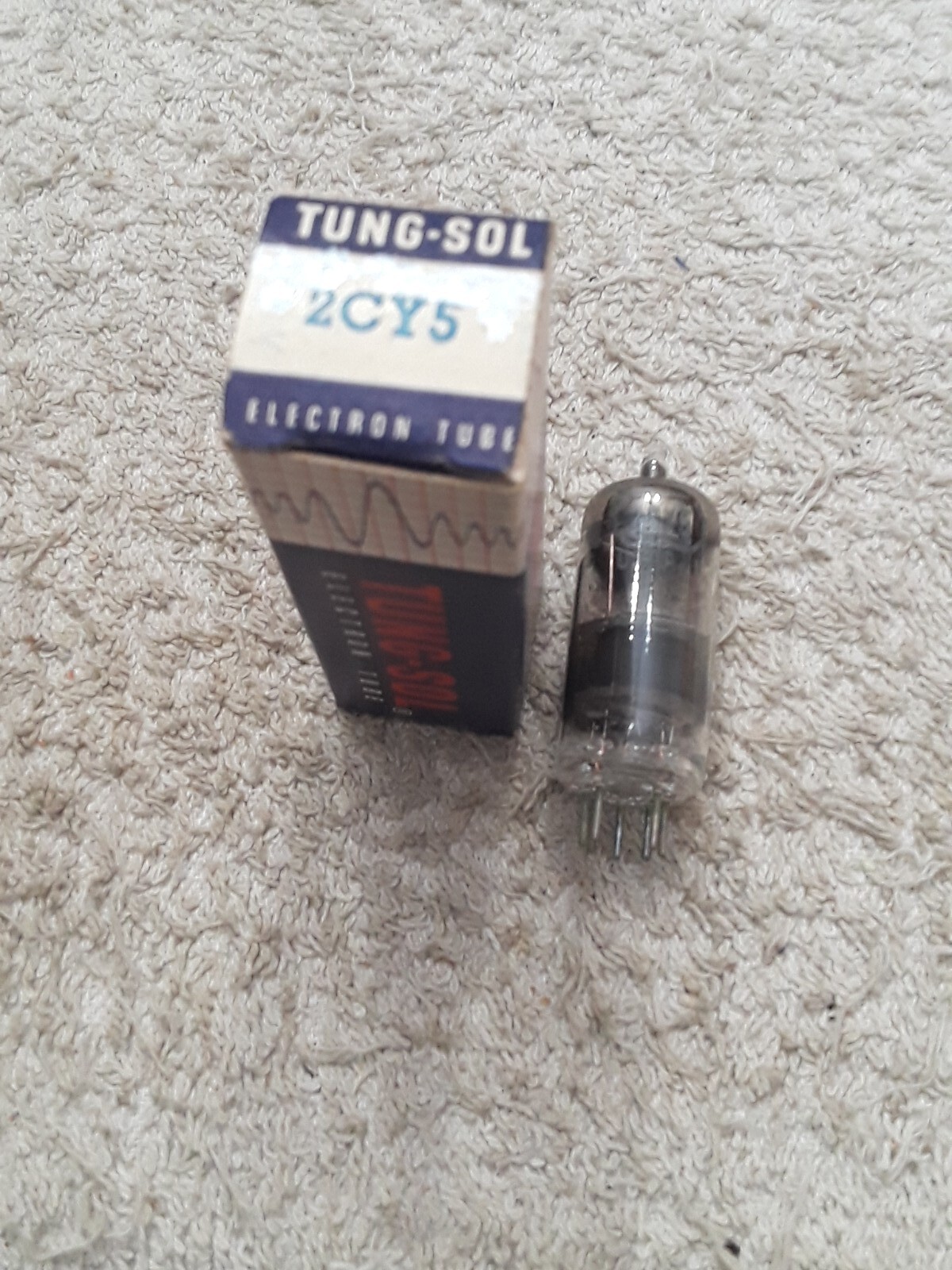 NOS Tung-Sol 2CY5 Vacuum Tube
