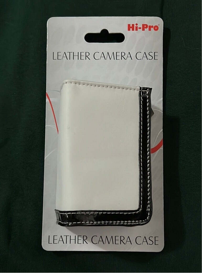 Hi-Pro Leather Camera Case for Digital cameras, New
