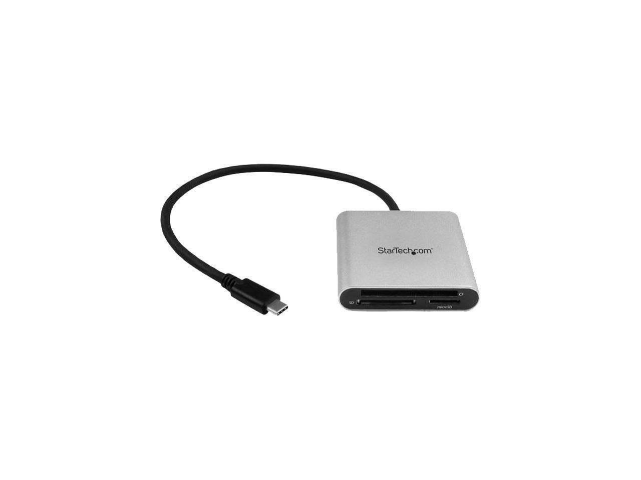 StarTech.com FCREADU3C 3-in-1 1 x USB Type-C (24 pin) USB 3.0 Receptacle - 5 Gbi
