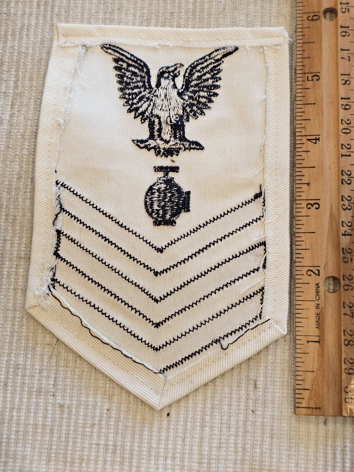 WWII USN Navy Utilitiesman 1st Class Chevron Rate Patch L@@K!!!