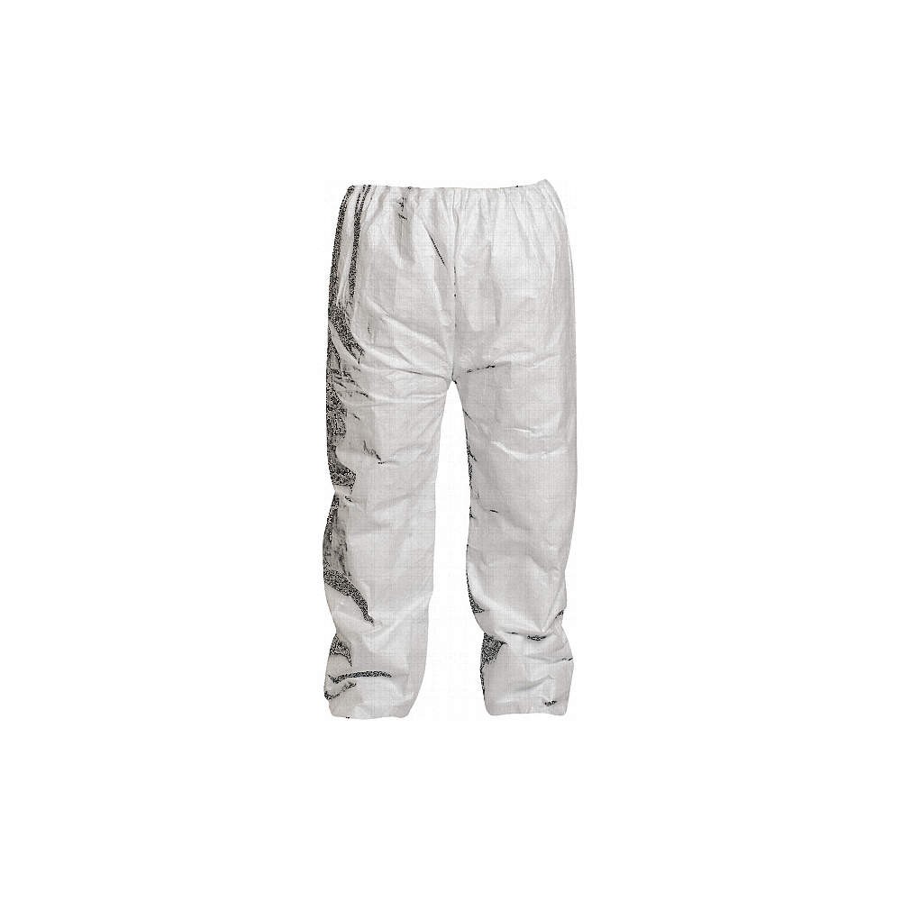 DUPONT TY350SWH3X005000 Pants,3XL,White,Tyvek(R) 400,PK50 24AG93