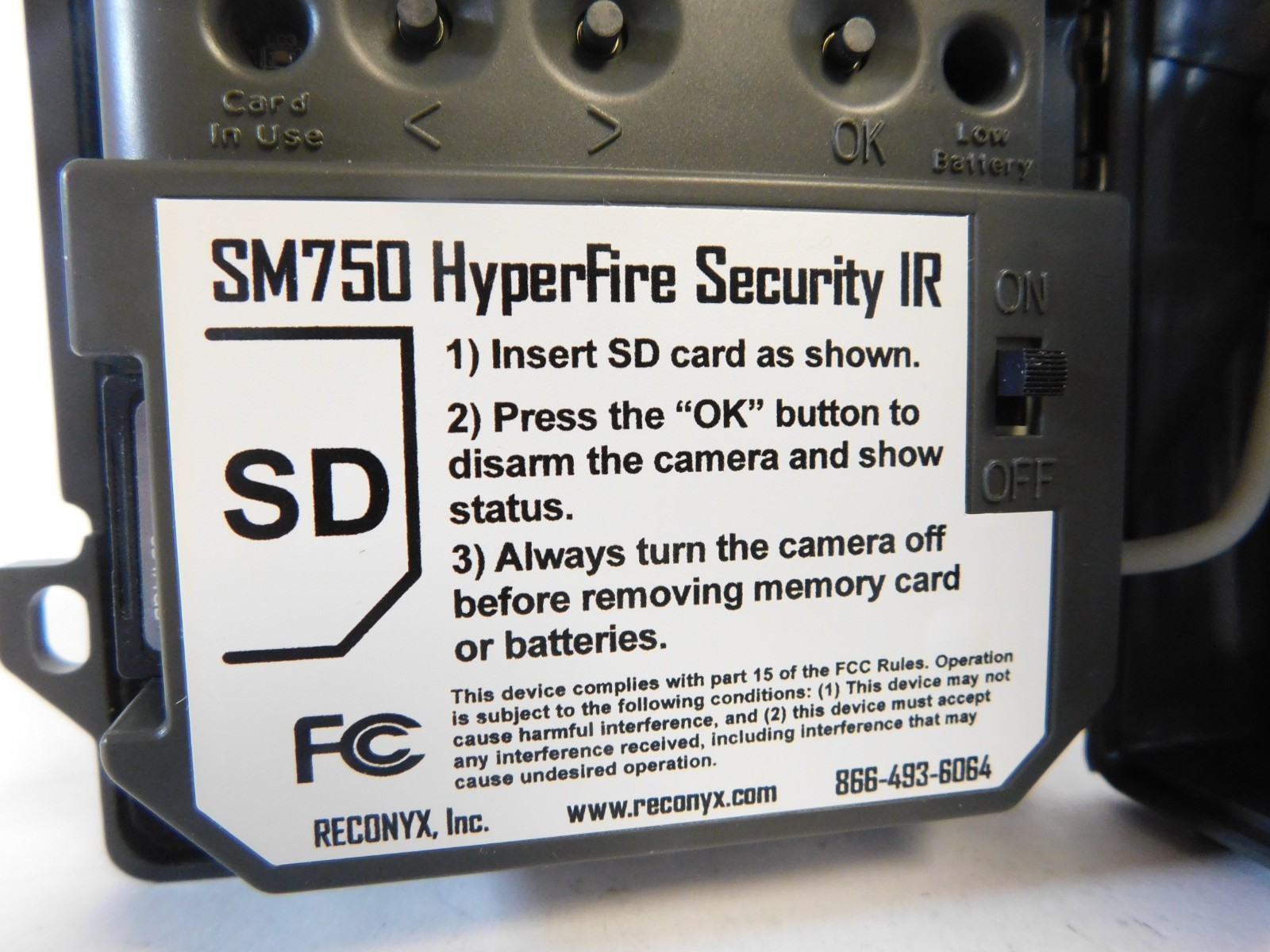 Reconyx Hyperfire Covert IR Camera (good condition)