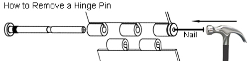 36 Pack Polished Brass 3.5" x 3.5" 1/4 Radius Corner Interior Door Hinges