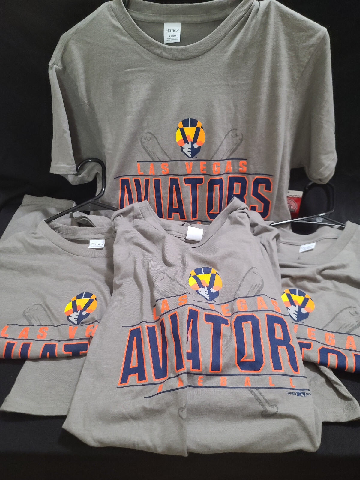 ❤Rare Lot 4x❤ Las Vegas Aviators Baseball T Shirt MILB 3-S 1-XL Las Vegas A's❤