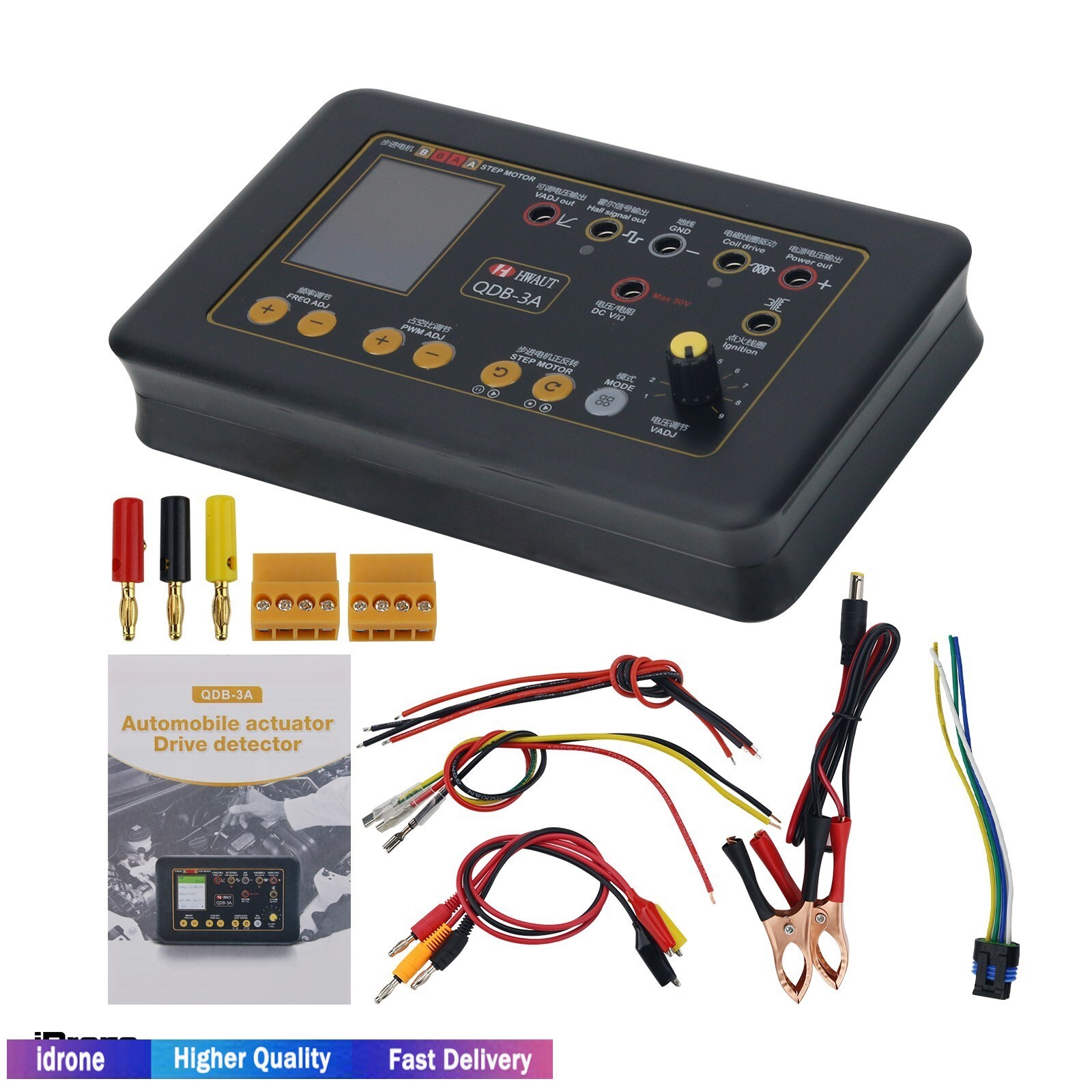 QDB-3A Drive Auto Ignition Coil Tester Motor Instrument Car Fault Detector Kit