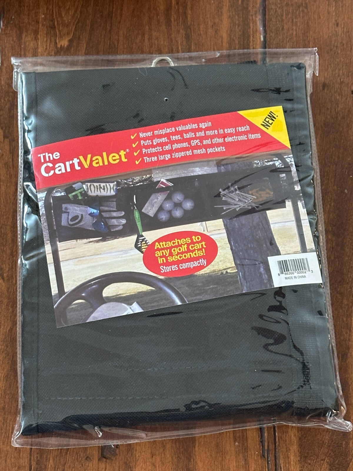 The Golf Cart Valet/ Organizer New Adjustable Straps NEW