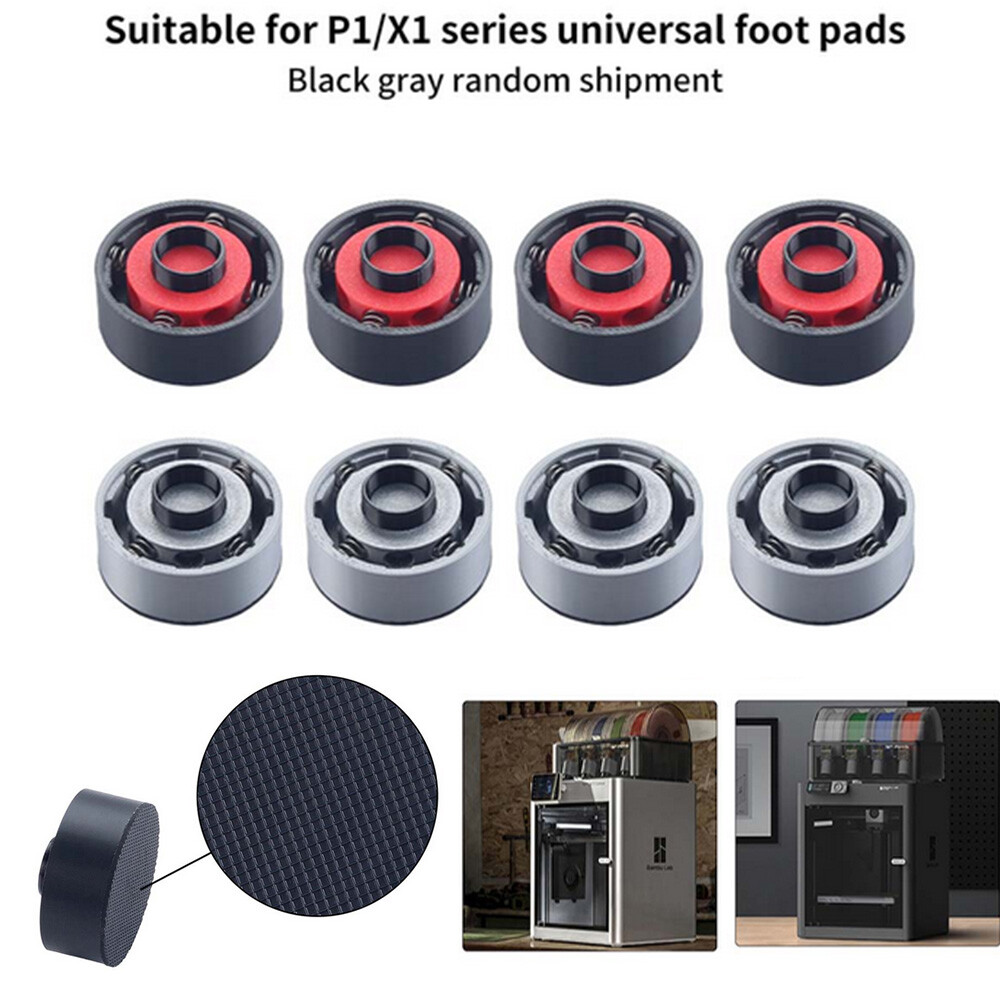 For X1/P1 3D Printer Anti-Vibration Cushioning Foot Pat Anti-slip Feet Pad