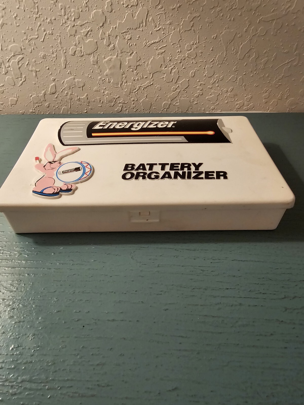 Vintage Energizer Battery Organizer Case Complete W/(2) Battery Testers-Very...