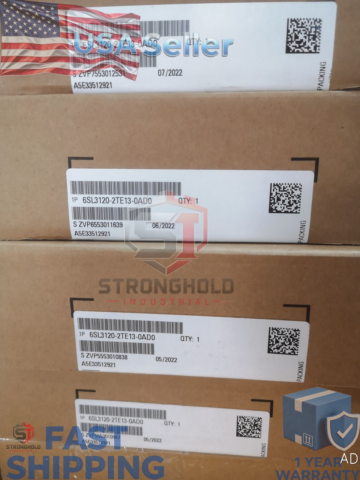1PC New in box 6SL3120-2TE13-0AD0 Siemens USA STOCK