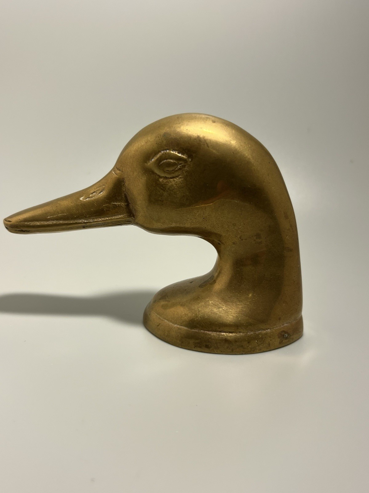 20th Century Vintage Brass Duck Bottle Opener