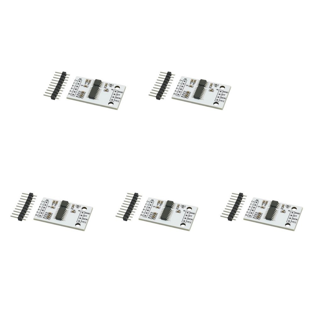 5pcs HX711 24-Bit Weighing Sensor Module PCB Based for bridge Sensor Front End