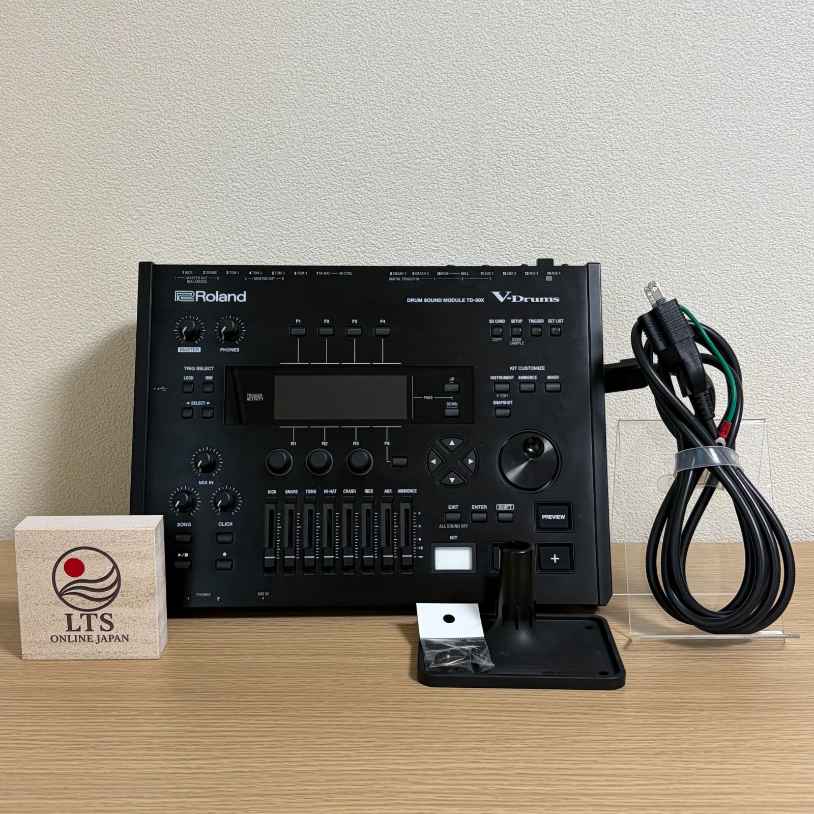 Roland TD-50X V-Drums Sound Module Prismatic Modeling 100 Kits 900 Sounds Extras