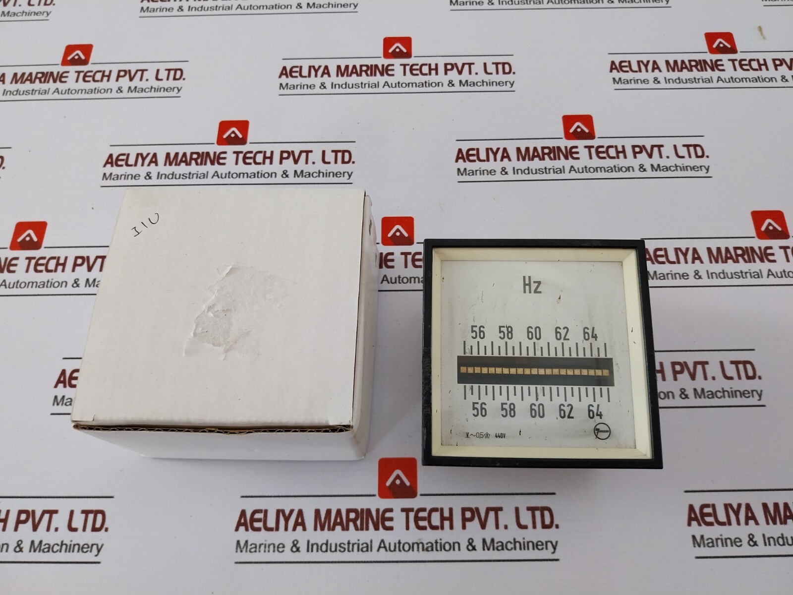 Janssen Frequency Meter 55-60-65HZ 440V