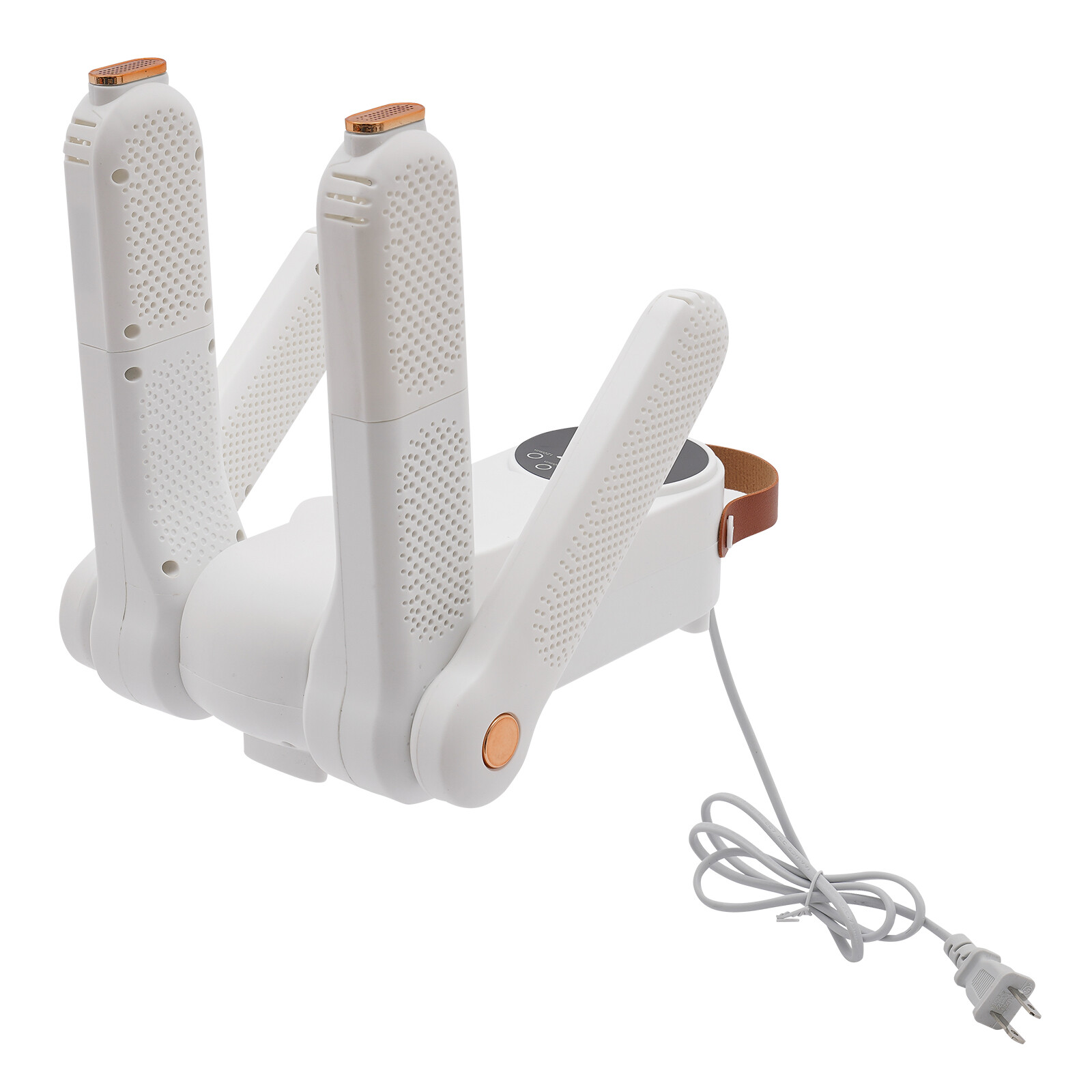 Electric Boot and Shoe Dryer with Timer, 150W, 360° Drying, White