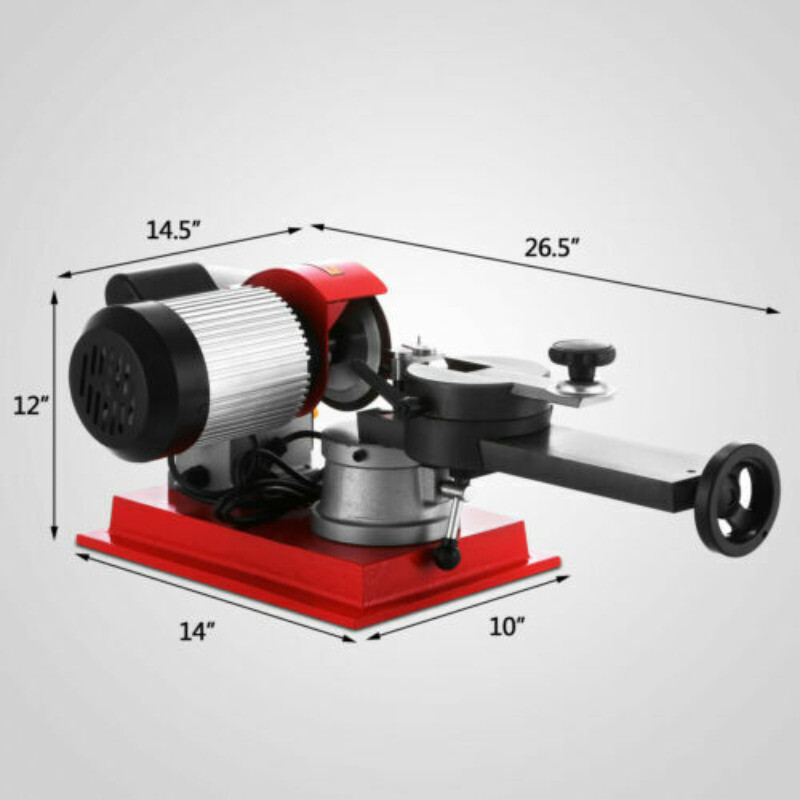 370W Circular Saw Blade Grinder 80-700mm Sharpener Machine