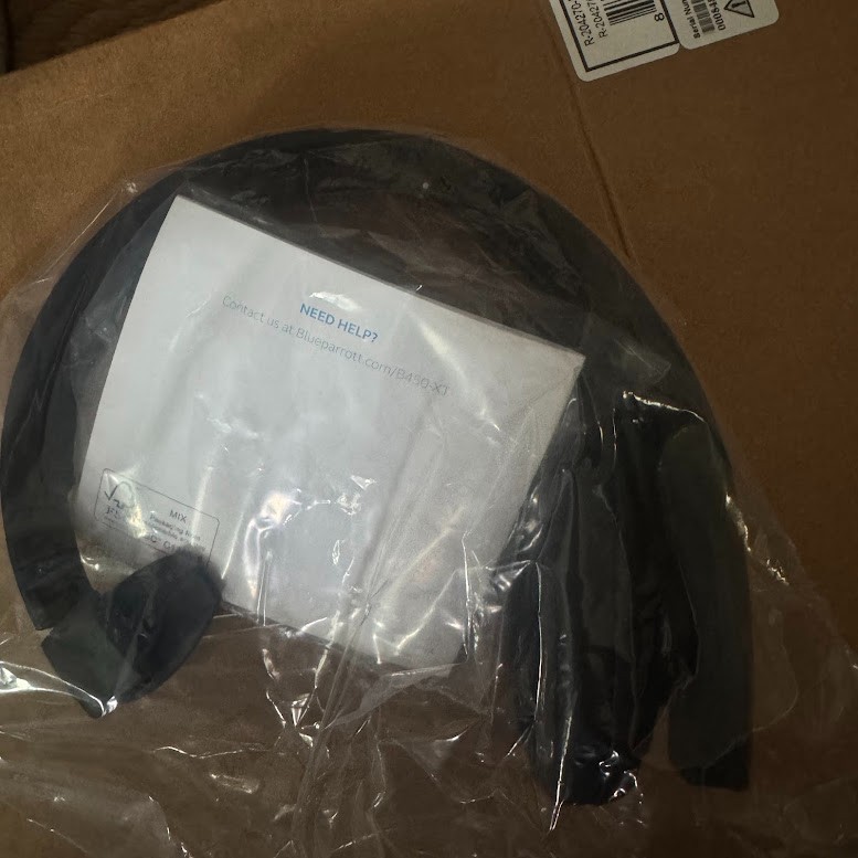 Blue Parrott B450-XT Wireless Bluetooth Noise Cancelling Headset Open Box