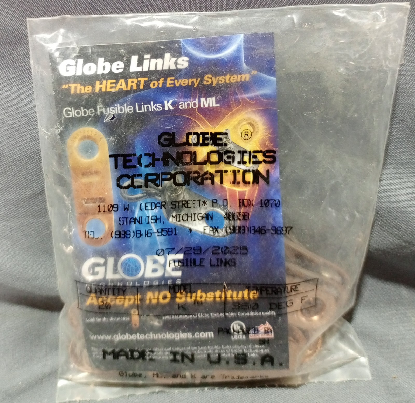 Lot Of 20 Globe Links Model K TM