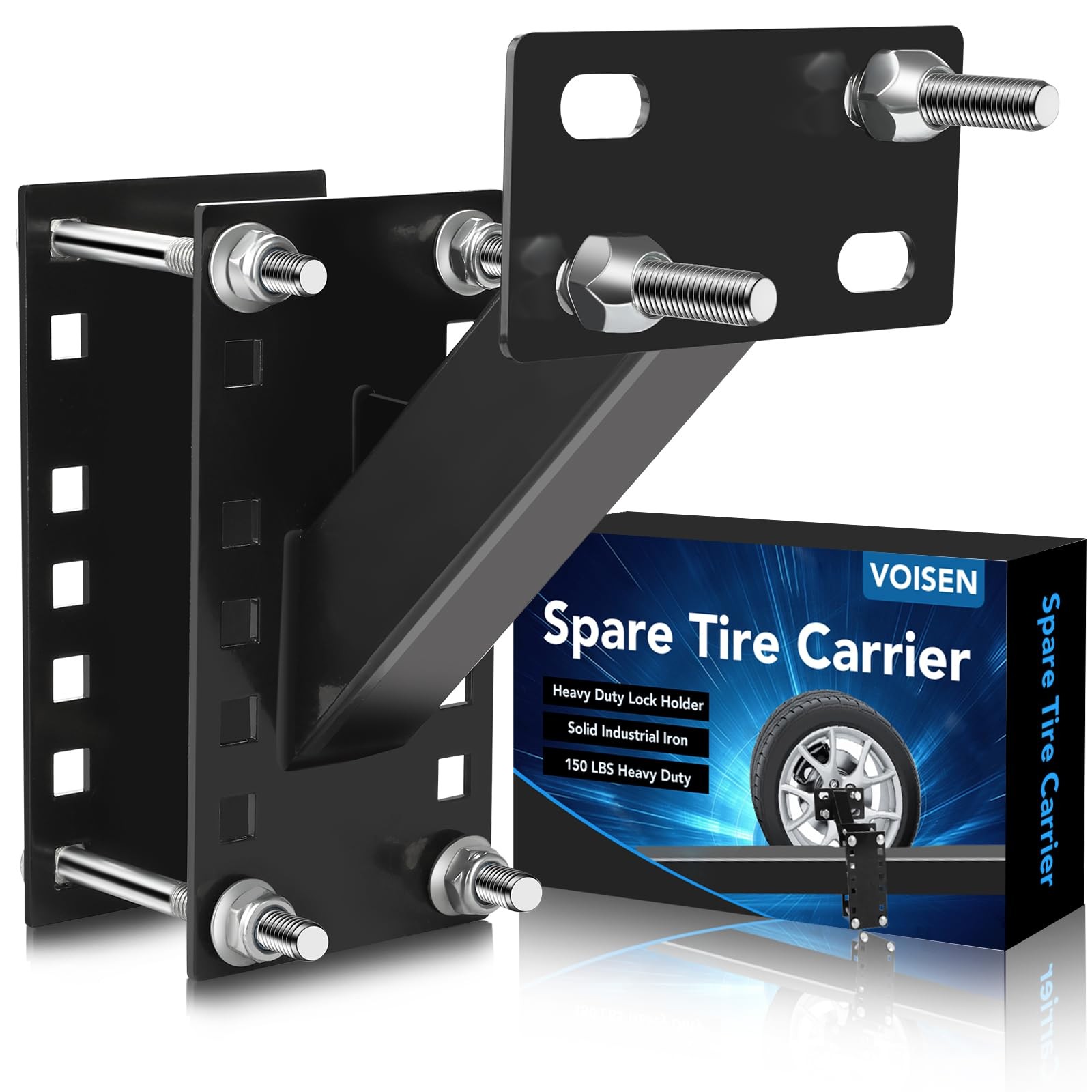 Spare Tire Carrier,Boat Trailer Spare Tire Mount, Spare Tire Mount for Utility T