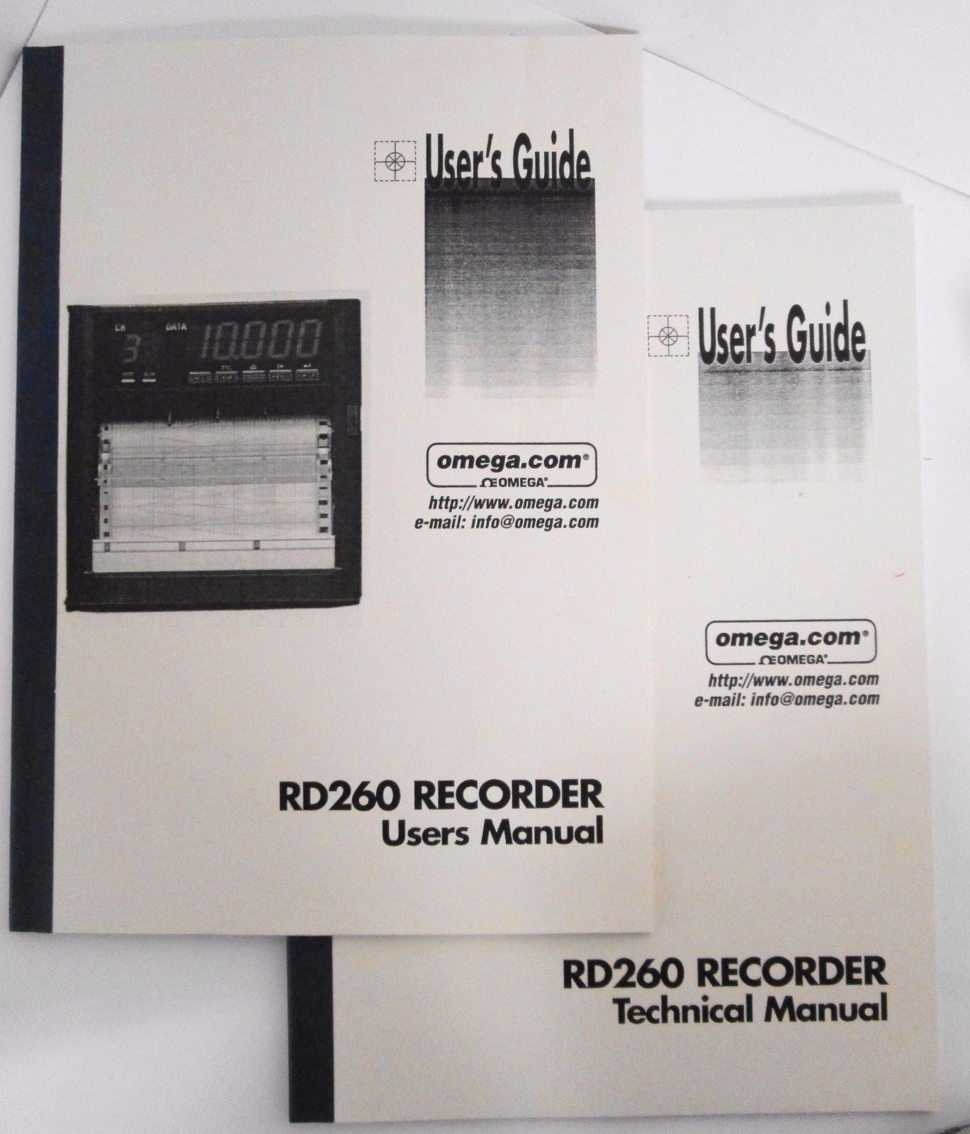 Omega RD263 RD260 Series Programmable Chart Recorder 3 Inputs 100mm Continuous
