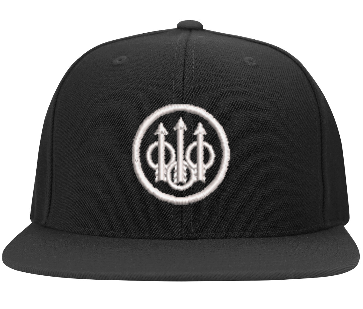 Beretta Circle Logo Embroidered Flexfit Hat Flat or Curved