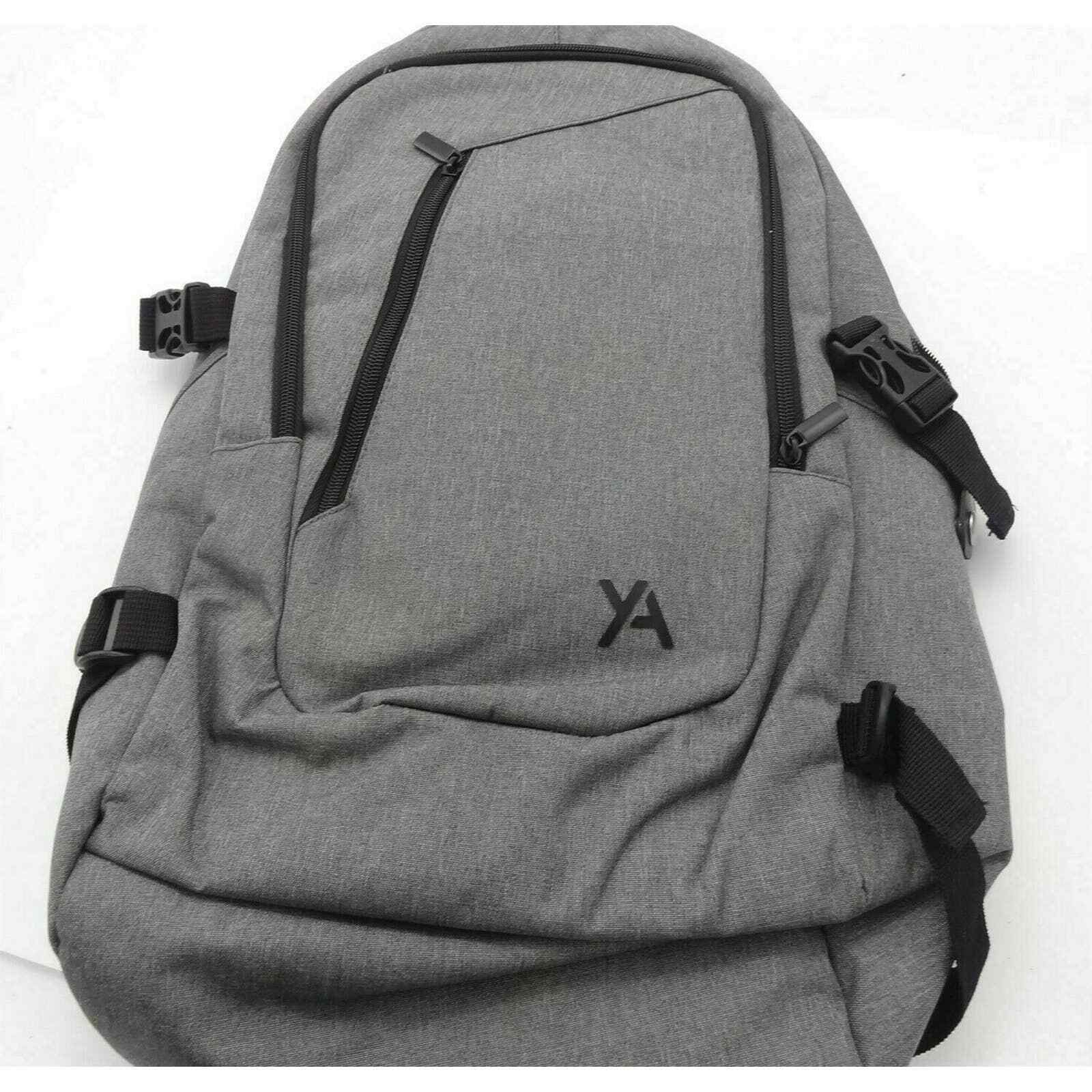 Yoked Apparel Men Business & Travel Laptop Backpack, Gray