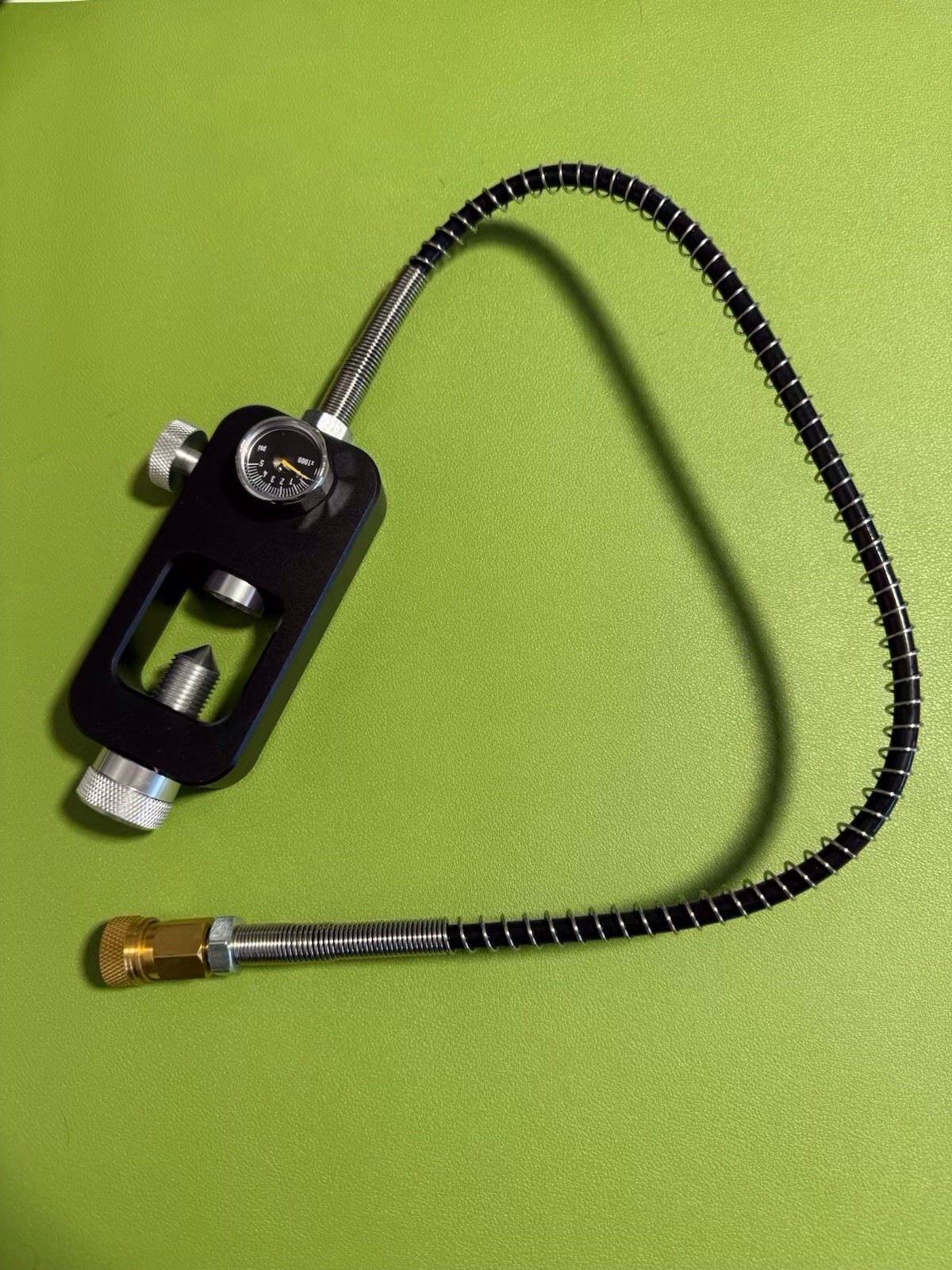 Paintball Valve Scuba Adapter Fill Station