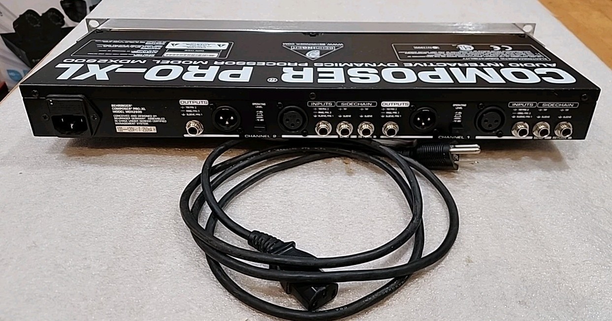 Behringer Composer PRO-XL MDX2600 Audio Interactive Dynamics Processor