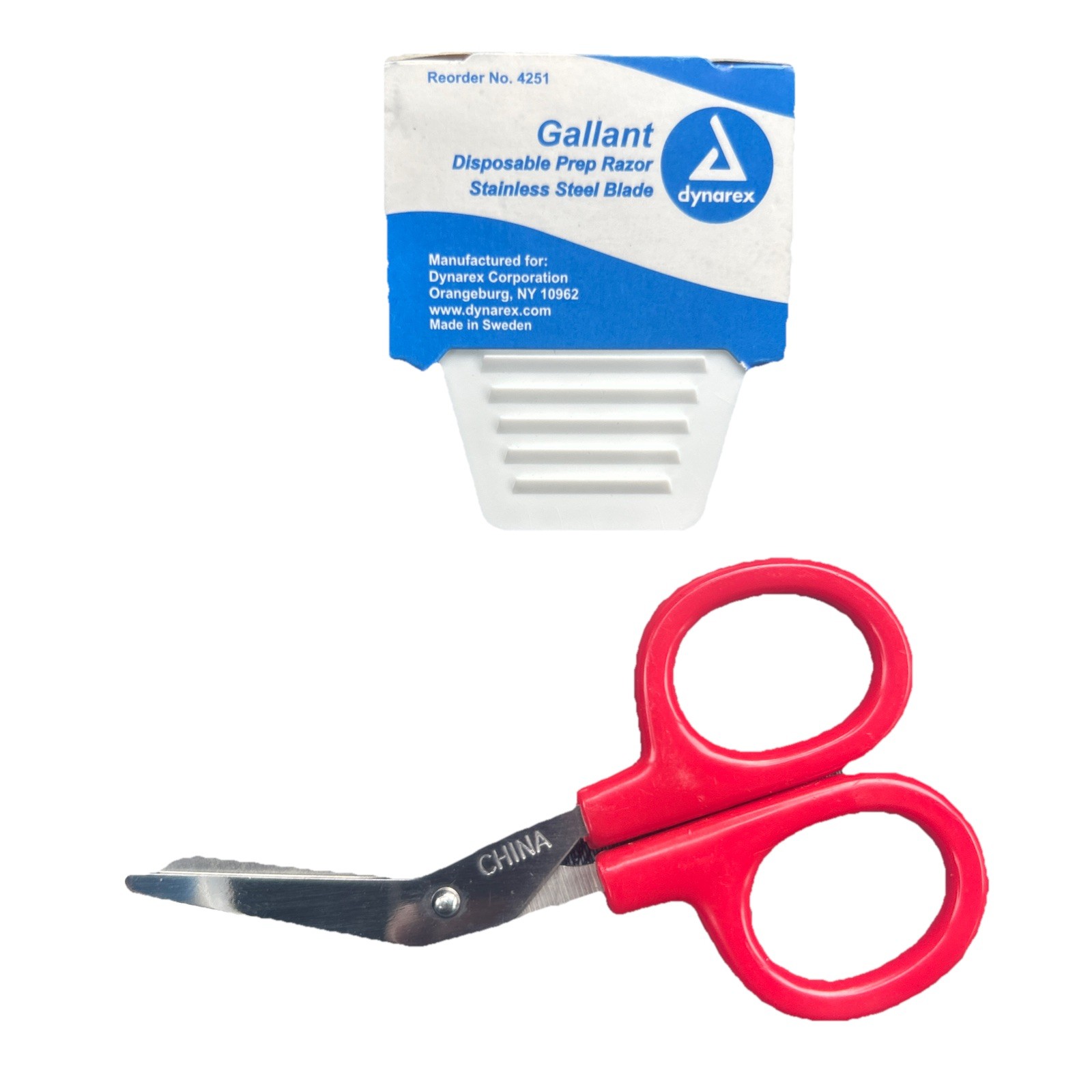EMT PARAMEDIC UTILITY SHEARS EMS ENT SCISSORS RED - Stainless Steel H4