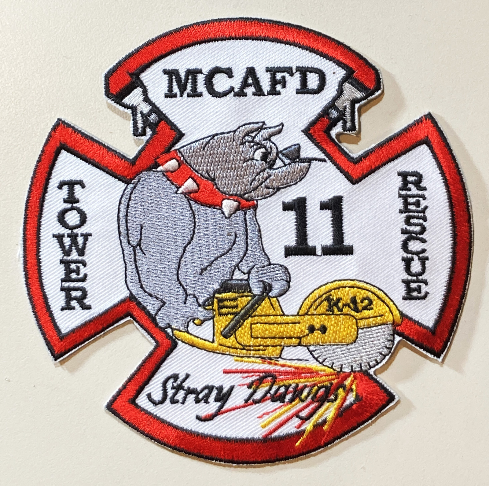 MCAFD Meadowood County Area Fire District Patch - Stray Dawgs