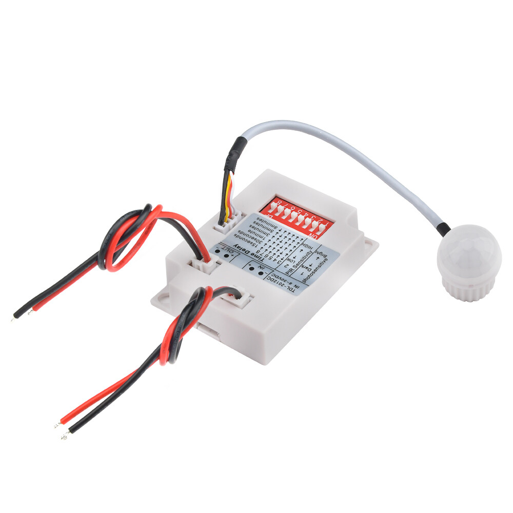 PIR Infrared Motion Sensor Switch Body Induction Detection DC8V-30V AC85V-265V