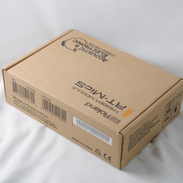 Roland RT-MicS Hybrid Drum Trigger Module Mic Boxed